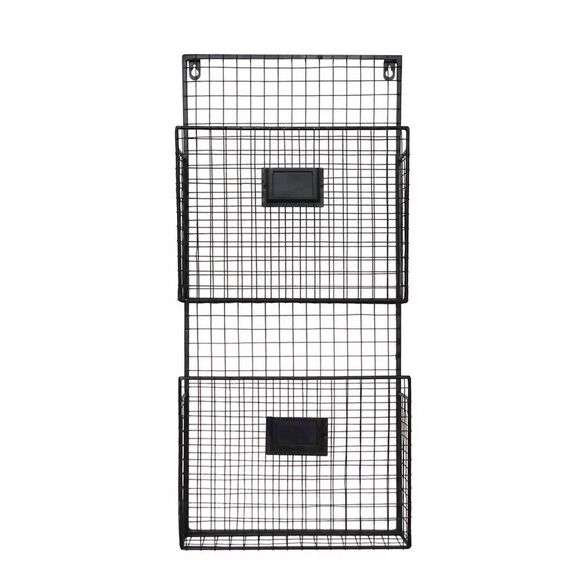 Wire| Black| Mail Holder| wall Organizer - Picture 1 of 13